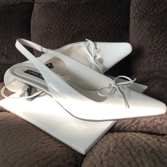 VIA SPIGA Woman Shoes sling backs, Made in ITALY, Size 7.5 - Picture 9 of 13